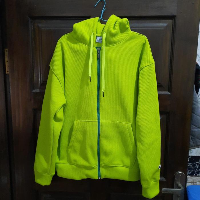 Lime Green Champion Hoodie Champion Youth Size Medium Lime Green