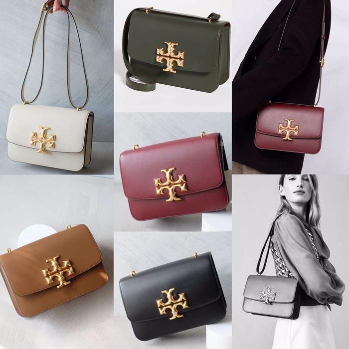 Gambar TORY BURCH ELEANOR CONVERTIBLE MEDIUM SHOUDER BAG ORIGINAL READY STOCK - NEW CREAM, M dari The Bags Store undefined Tokopedia
