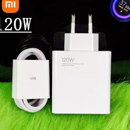 Gambar Charger Xiaomi TURBO FAST CHARGER 120W original Adaptor + kabel Micro/Type C 120 Watt Termurah Original Ready - MICRO dari Gem-Stone undefined Tokopedia