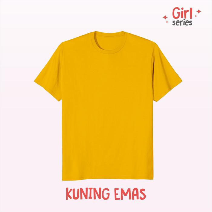 Gambar KAOS POLOS ANAK/ KAOS POLOS ANAK MURAH/ KAOS POLOS ANAK COMBED 30S/ KATALOG C Fashion - KUNING EMAS, 2 dari Kaospolosjaya undefined Tokopedia