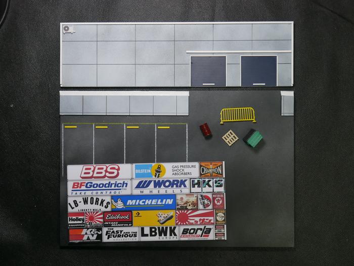 Gambar Diorama Diecast Hotwheels, Tomica, Mini GT 1:64 (T12) - Diorama Saja dari Noka Hobbies undefined Tokopedia