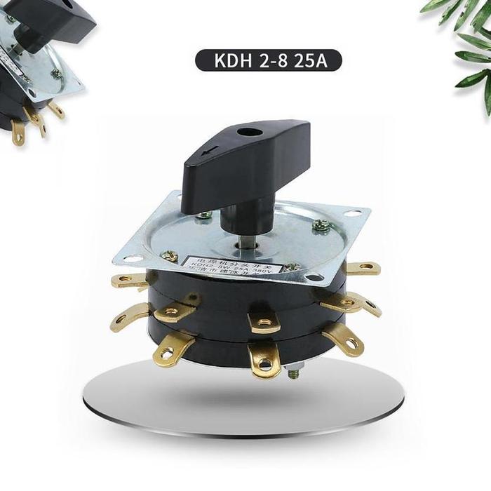 Jual Saklar Rotary 25A Selektor Putar Besar Mesin Las Adaptor Switch On ...