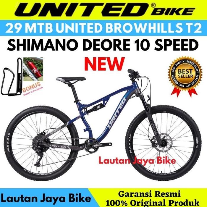 Jual Buruan Sepeda Gunung MTB 29 United Brownhills T2 New