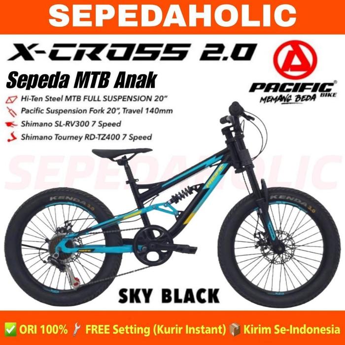 Jual Buruan Sepeda Gunung MTB PACIFIC X CROSS XCROSS Ukuran 20
