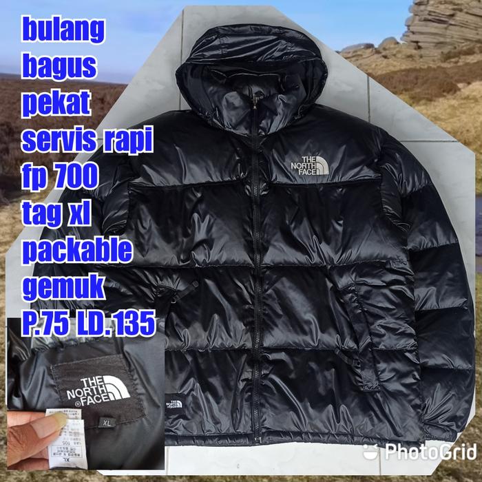 Gambar jaket gunung outdoor puffer gelembung tebal winter salju bulang bulu angsa tnf the North face nuptse packable dari saifulsecondpantes undefined Tokopedia