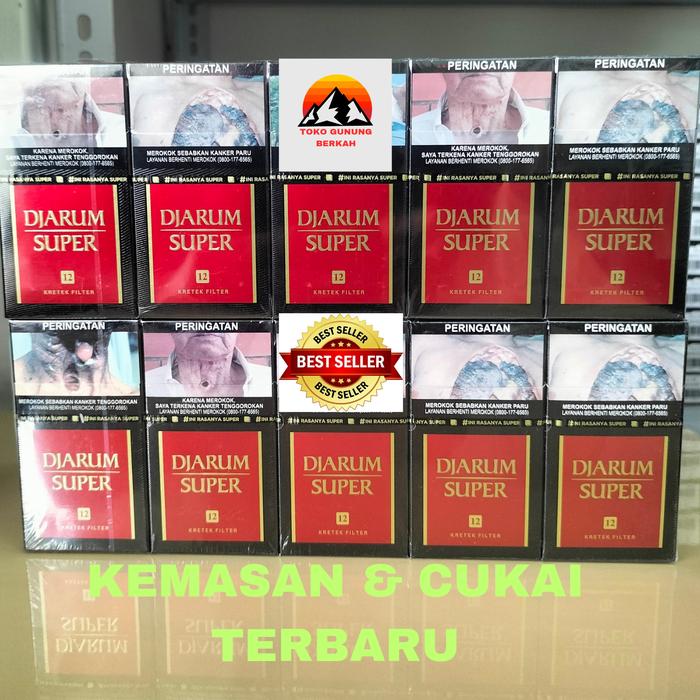 Gambar Rokok Djarum Super 12 Batang ( Slop ) dari TOKO GUNUNG BERKAH undefined Tokopedia