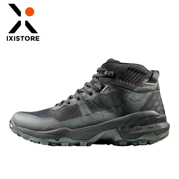 Gambar Sepatu Mammut Sertig II Mid GTX - Hitam dari ixistore undefined Tokopedia