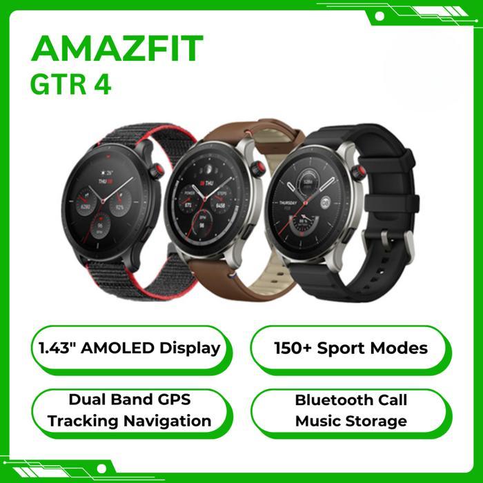 Jual Amazfit GTR Smart Watch nch AMOLED Display 150 Sport