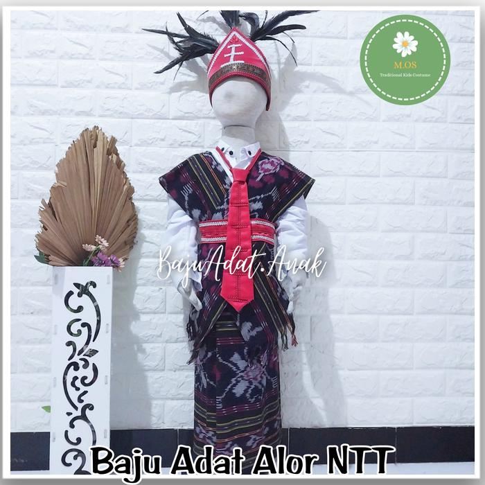 Gambar BAJU ADAT ALOR NTT ANAK | BAJU ADAT ALOR NUSA TENGGARA TIMUR ANAK LAKI-LAKI ANAK PEREMPUAN - Set Perempuan, L dari Mozzi olshop undefined 5 Tokopedia