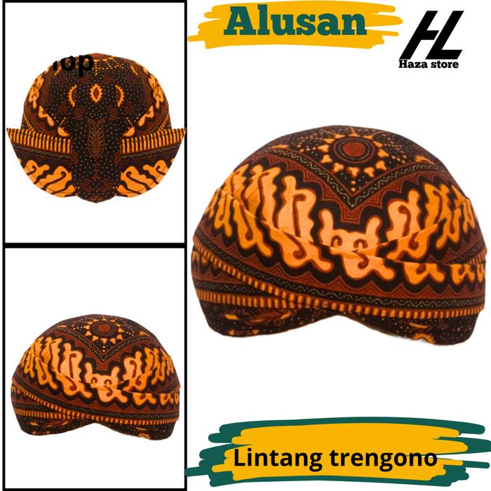 Gambar BLANGKON Alusan SOLO bisa dicuci dan lipat untuk anak anak dan dewasa - H, request dari Kanzashop97 undefined 3 Tokopedia