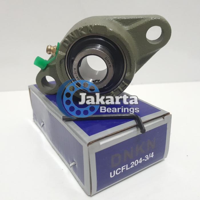 Gambar UCFL 204-12 as 19,05mm BEARING PILLOW BLOCK UCFL204-12 as 3/4 inchi 19,05 mm merk NKN dari Jakarta Bearing undefined Tokopedia