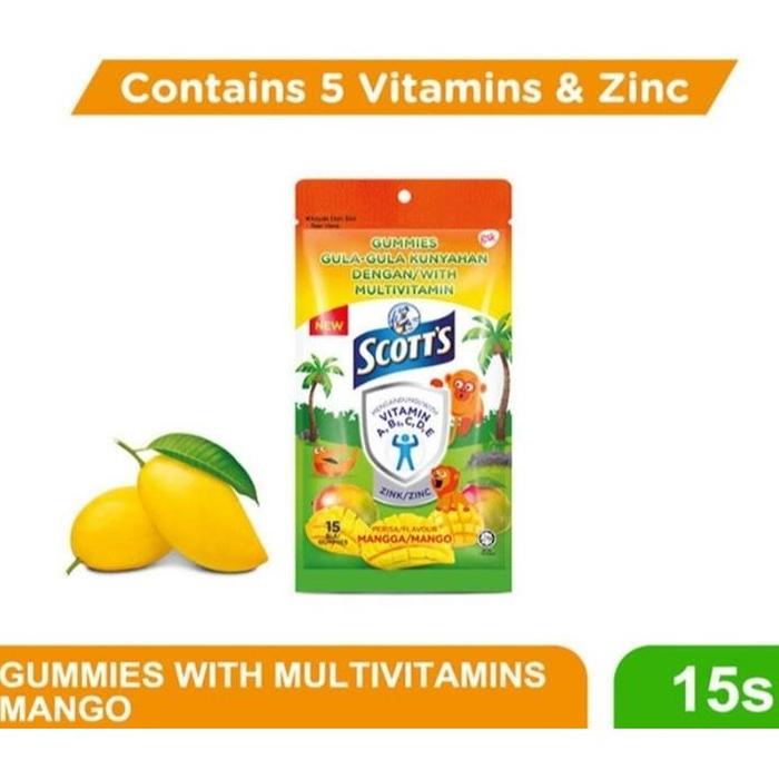 Gambar Exp DEC 2027 Scott's Scott Scotts DHA Gummies Multivitamin Orange Strawberry Blackcurrant Mango Tropical Apple Cod Liver Oil 100 - Orange Aug2025 dari Hyusi Store undefined 3 Tokopedia