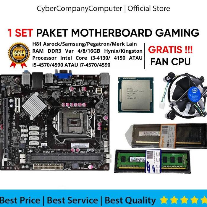 Asrock Motherboard Motherboard For I3 4170 StoneTaskin ASRock H97