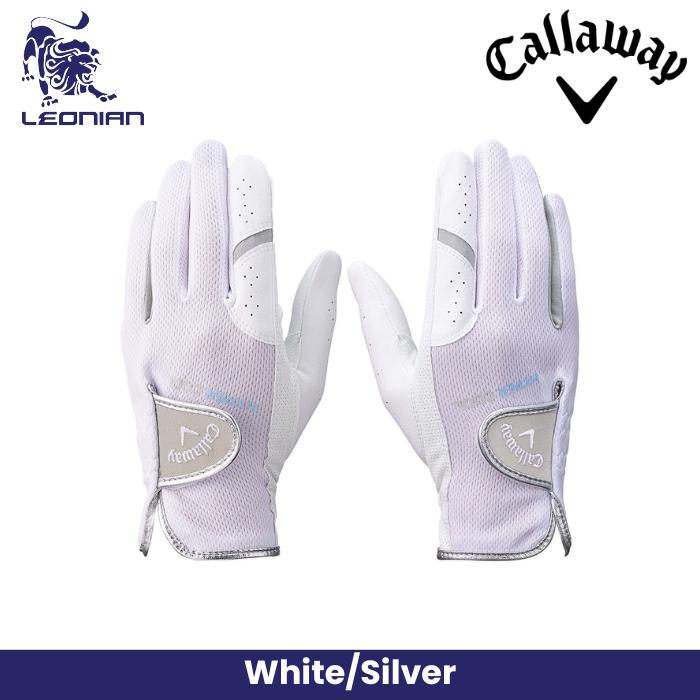 Gambar Sarung Tangan Golf Callaway Hyper Cool Dual Women 25 - White/Silver, 18 dari Leonian Golf ID undefined Tokopedia