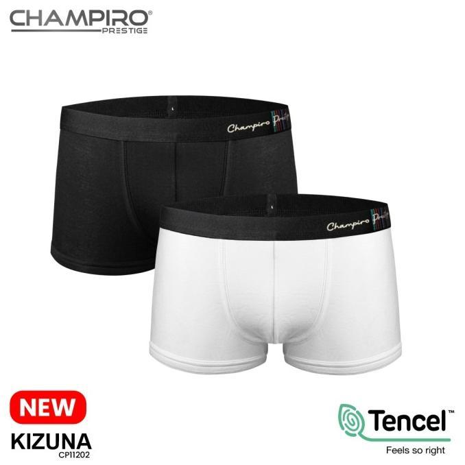 Gambar CHAMPIRO PRESTIGE Celana Dalam Pria | "KIZUNA" Premium Tencel Trunk Pria isi 2 pcs - L, MIX dari Selera lelaki hype undefined Tokopedia