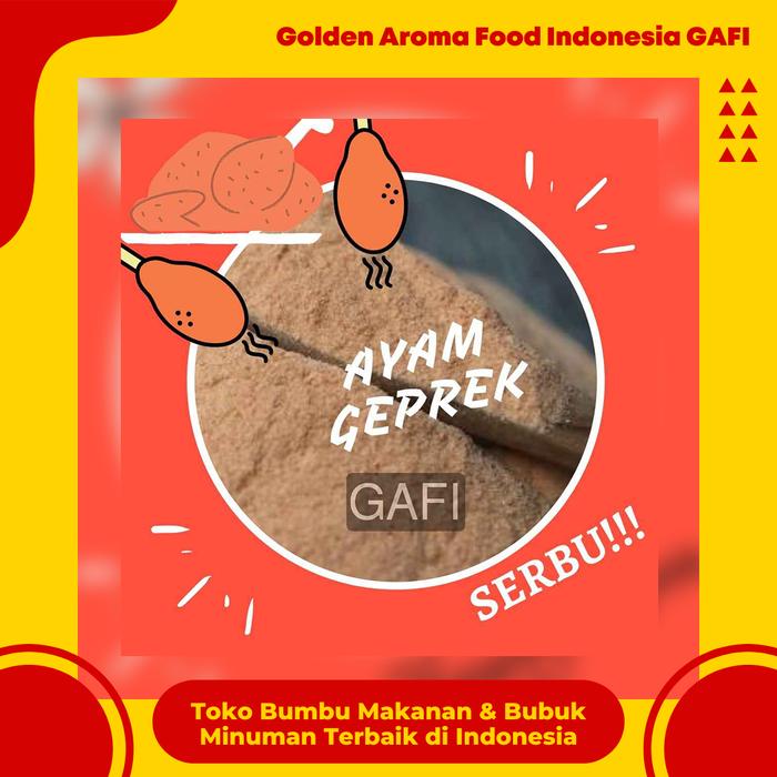 Gambar Bumbu Tabur Rasa Ayam 1 KG Lezat Gurih Pedas Bubuk Tabur Chicken Enak - Ayam Geprek dari GAFI Bubuk Rempah & Bumbu undefined Tokopedia
