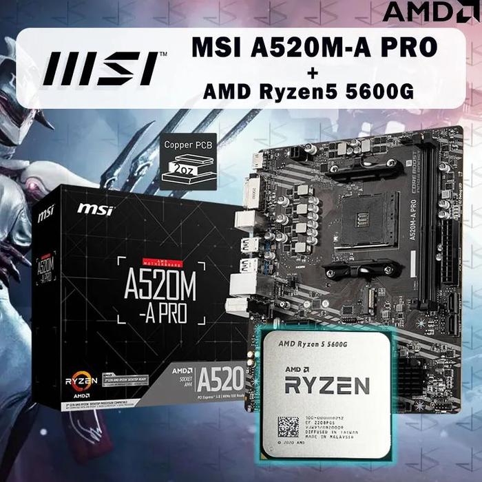 あ*い様 (新品）MSI A520M-A PRO ＋RYZEN 5 5600G sddefault.jpg