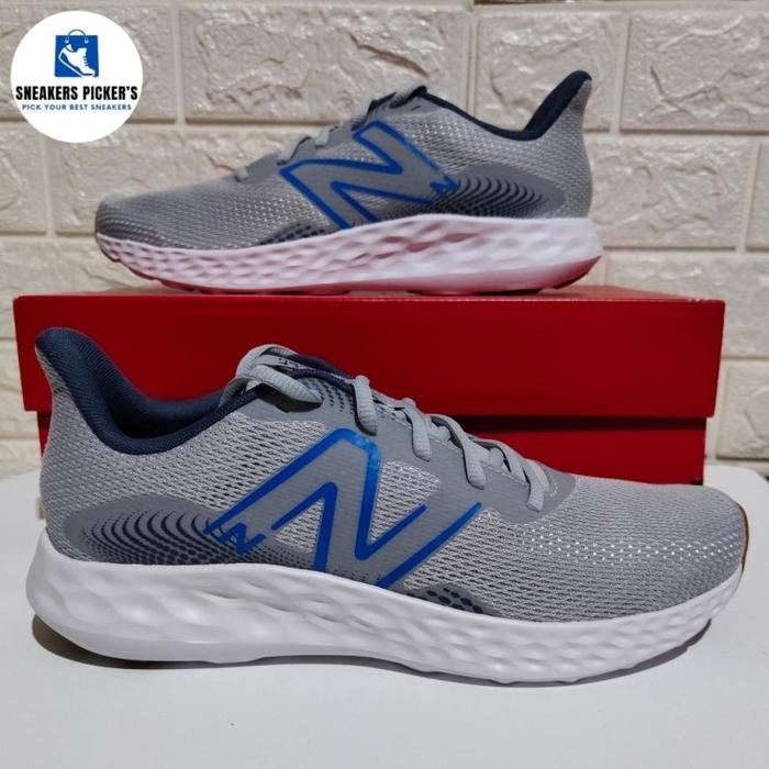 Sepatu Lari Pria New Balance 411v3 Men's Running Shoes Grey ORIGINAL  di New Balance Official Tokopedia