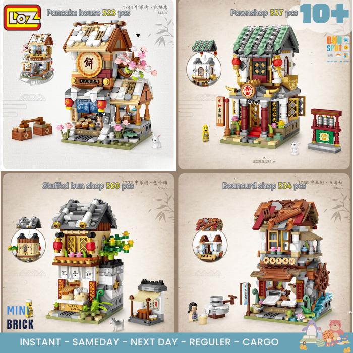 LOZ mini street small building mini brick mini block 1723