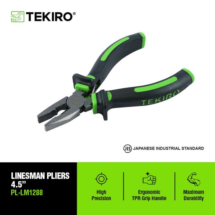 Gambar TEKIRO TANG KOMBINASI 4.5" 7" 8" / LINESMAN PLIER 4.5 7 8 inch - 4.5 inch - 4,8 INCH dari Lima-Benua undefined Tokopedia