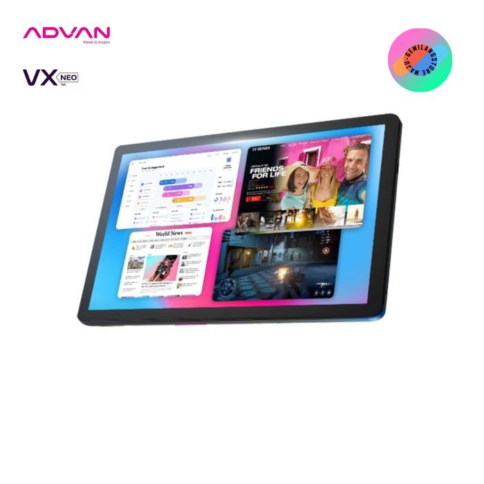 Gambar Advan Tab VX Neo (4GB/128GB) 10.1" IPS Screen Tablet Android 14 6200 mAh Dual Sim Card Garansi 1 Tahun - VxNEO TAB ONLY dari MAJU.GEMILANGSTORE undefined Tokopedia