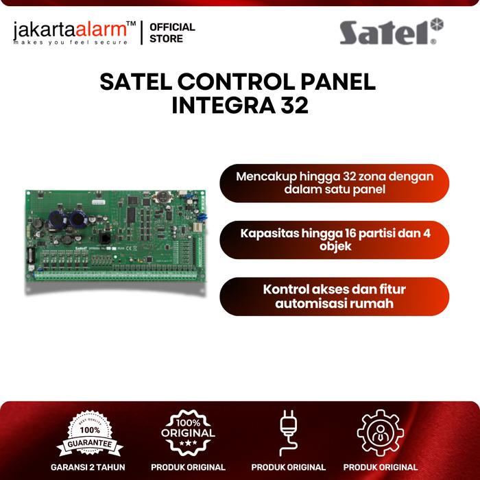 Gambar Control Panel Alarm Anti Maling Satel INTEGRA 32, 64, 128 - INTEGRA 32 dari jakartaalarm Official Store undefined Tokopedia