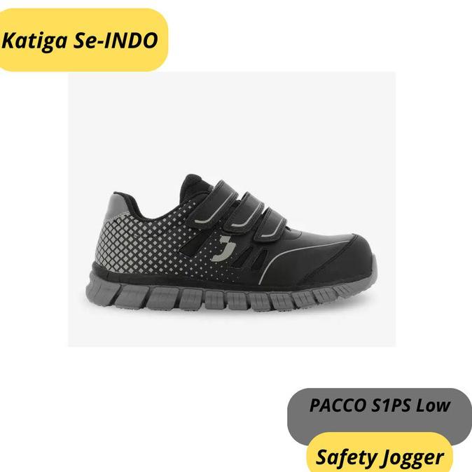 Gambar Safety Jogger Shoes PACCO S1PS Low SafetyGear Bali - Black, 44 dari SafetyGear Bali undefined Tokopedia