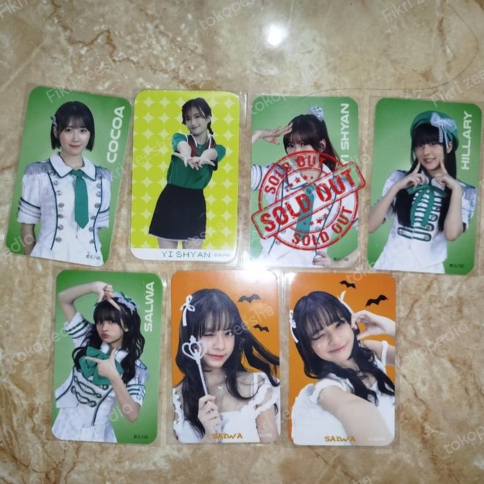 Photocard KLP48 Official - Hillary | Indo4ward