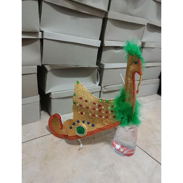 Gambar TERLARIS Mahkota burung manuk dadali anak2 (tari merak) - Gold, One size dari REXYSTORE.ID undefined 4 Tokopedia