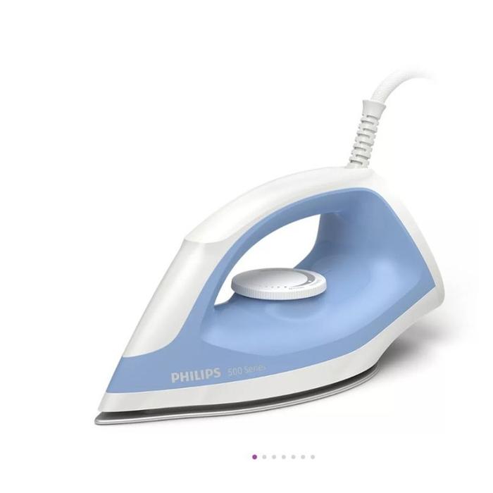 Gambar PHILIPS Dry Iron Philips Setrika Murah DST0510 - HARGA PROMO - Biru Muda dari OborBaru undefined Tokopedia