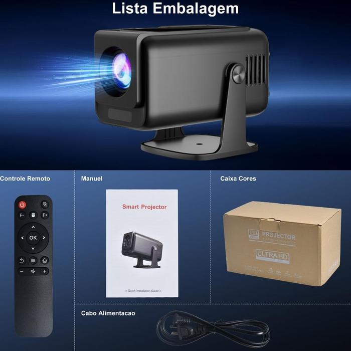 Gambar TERLARIS !!! HY500 Pro Proyektor Android 13 Pintar Proyektor 4k 1080P Native Projector LCD TV Wifi Bluetooth Proyektor Proyektor Kantor Bisnis - HY500 dari CV JAYAKARTA ID undefined Tokopedia