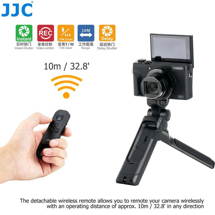 Jual JJC BR-E1 Wireless Remote Control Grip for Canon EOS R8 R7