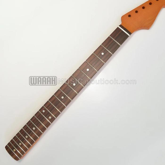 Gambar 21 Frets Roasted Maple Neck for ST Guitar Rosewood Fingerboard 8mm Holes For StratST Electric Guitar Replacement dari Alfan fauzi undefined Tokopedia