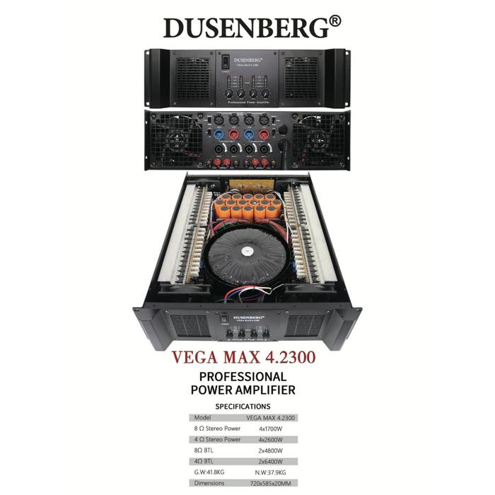 Gambar POWER DUSENBERG VEGA MAX 4.2300/ VEGAMAX 4.2300 dari SinarSakti Elektronik undefined Tokopedia