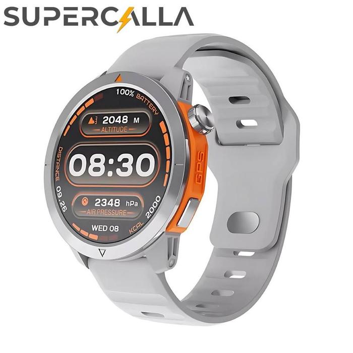 Jual New Supercalla MG03 GPS Smartwatch BT Call Waterproof Relojes