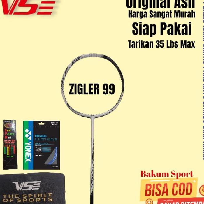 Gambar Ready Raket Badminton Vse Kualitas 100% Original Asli Tarikan 35 Lbs Bisa - Super speed dari famillytw undefined 5 Tokopedia