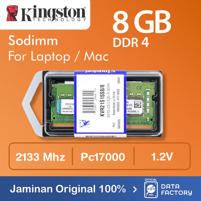 Sodimm Kingston Ddr4 8gb 2133mhz Kingston 8GB HyperX DDR4 2133 MHz