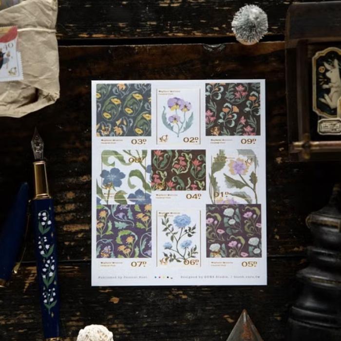 Gambar OURS Stamp Sticker - Desk of botanist . Wayfarer . The gift - Wayfarer dari Hamany undefined Tokopedia