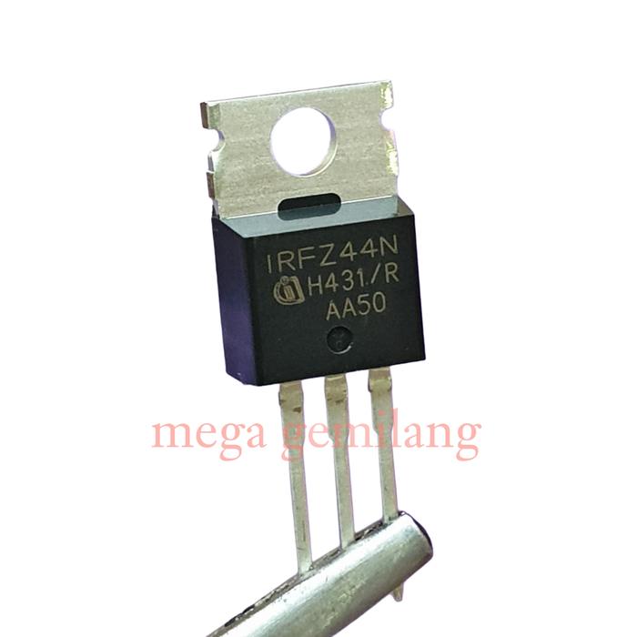 Gambar Transistor mosfet IRFZ44N IRFZ 44 IRFZ 44N original dari mega gemilang glodok undefined Tokopedia