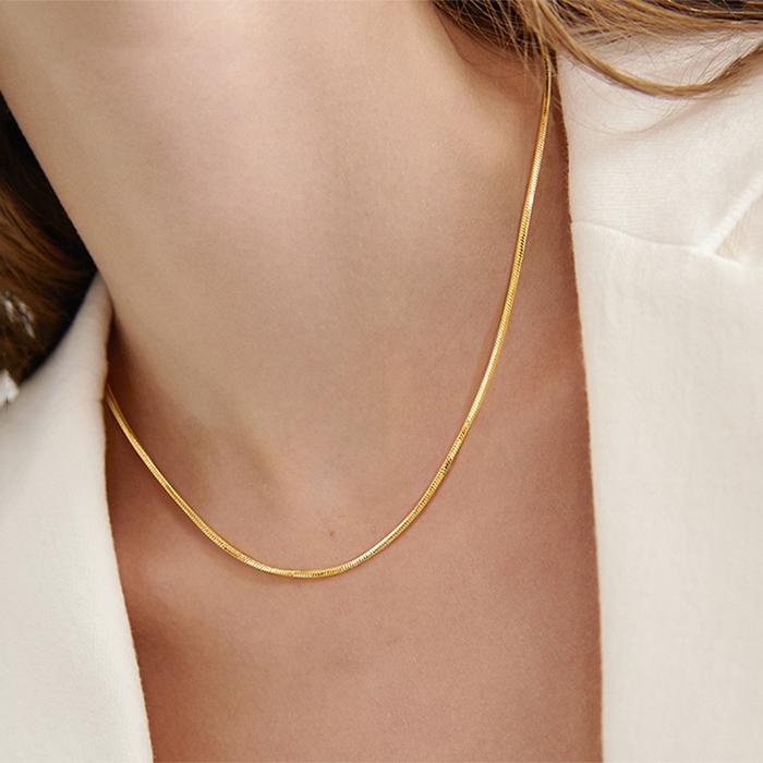 Gambar Kalung Emas Adjustable Santa Polos Gold 16K Emas Murni - 2.12gr-42cm dari NALA Perhiasan undefined Tokopedia