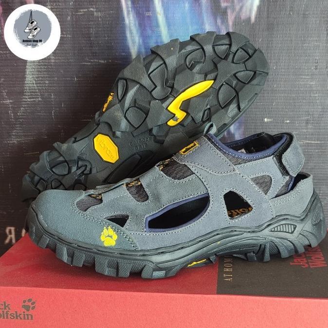Gambar Sepatu Sendal Gunung Jack Wolfskin Outdoor Hiking Trecking Kebon [Terlaris] [Terbaru] - Abu-abu, 39 dari Butt IND undefined Tokopedia