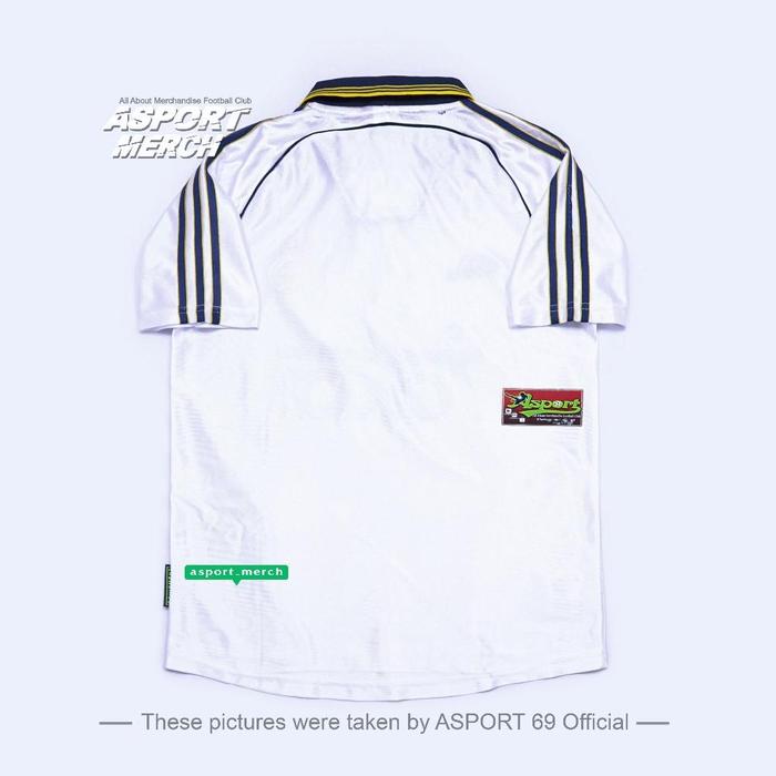 Gambar ORIGINAL JERSEY BOLA RETRO MADRID RETRO HOME 1999 2000 JERSEY MADRID RETRO TEKA WHITE 99 2000 - JERSEY ONLY, S dari nashazeya undefined Tokopedia