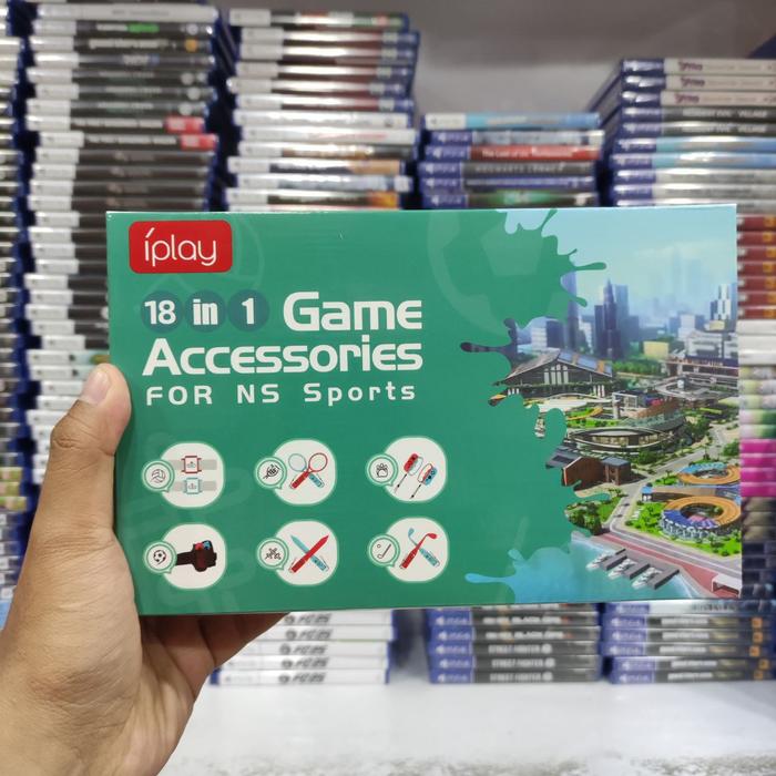 Gambar Lucky Fox 12 in 1 Sport Sports Kit Nintendo Switch - iPlay 18in1 dari Butikgames undefined Tokopedia