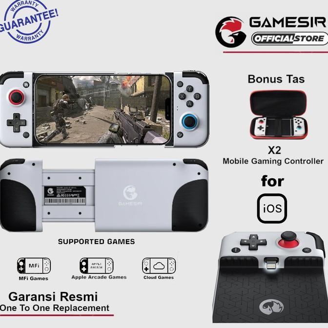 Gambar GameSir X2 Lightning Gamepad Game Controller For Android iPhone IOS - Garansi 3 Bulan dari Dasom,id undefined Tokopedia