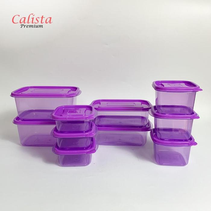 Gambar Promo TOPLES FREEZER SET 20 PCS CALISTA OITA BENING SEALWARE 20-PCS WADAH PENYIMPANAN MAKANAN TEMPAT BUMBU DAPUR SET LUNCH BOX FOOD CONTAINER SET TOPLES KULKAS SET STORAGE BOX FOOD CONTAINER FOOD PREPARATION FOOD STORAGE SET TOPLES KOTAK PLASTIK - Ungu 10pcs dari Sharpsoop undefined Tokopedia
