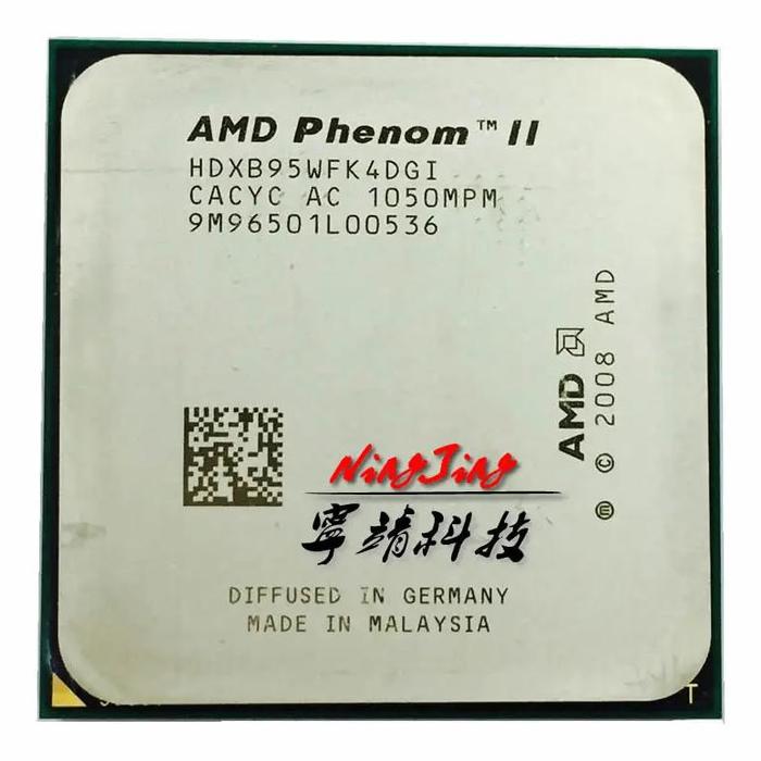 Jual AMD Phenom II X4 B95 CPU/HDXB95WFK4DGM/HDXB95WFK4DGI 938Pin