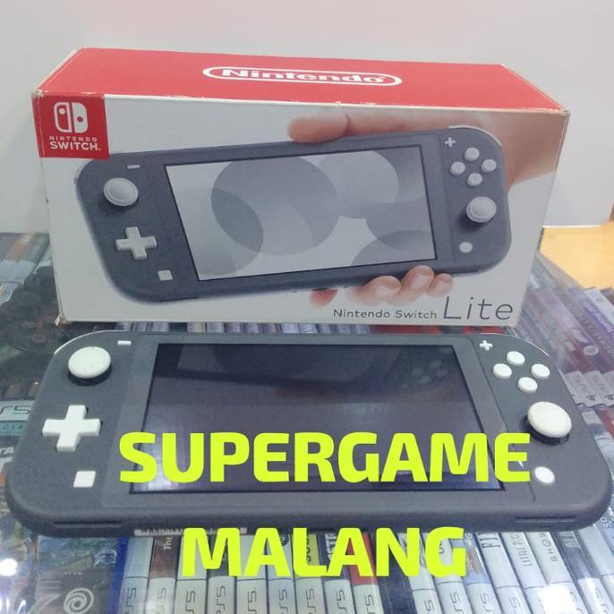 Gambar Nintendo Switch Lite V2 Oled Second Bekas - Lite grey dari Dasom,id undefined Tokopedia