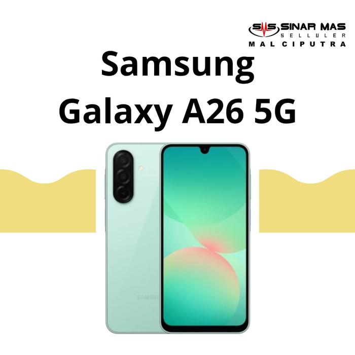 Gambar Samsung Galaxy A26 5G 8/256GB New Garansi - Peach Pink dari SINAR MAS SELLULER CIPUTRA undefined 5 Tokopedia