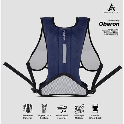 Gambar AS 01 Trail Running Antarestar Vest Pria Wanita Hiking Tas Running Outdoor - Navy dari Adventure Store01 undefined Tokopedia