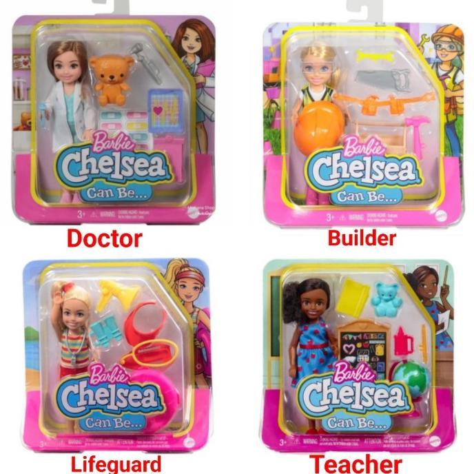 Jual Boneka Barbie Chelsea Career Doctor Dress Up Doll Mattel